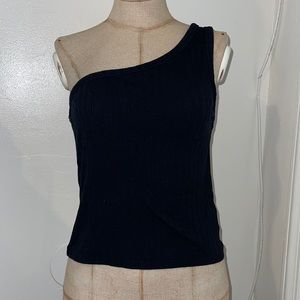 AE Ribbed One Shoulder Tank